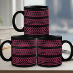 Every Line Has A Rhythm - Friend Black Mug - Gift For Best Friends, Sisters, Coworkers