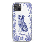 Elegance In Bloom, Love In Fur - Dog Personalized Custom Clear Phone Case - Gift For Pet Owners, Pet Lovers