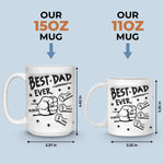 My Team, My Pride, My Kids - Family Personalized Custom 3D Inflated Effect Printed Mug - Father's Day, Gift For Dad, Grandpa