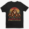 Big Foot, Bigger Heart - Family Personalized Custom Unisex T-shirt, Premium T-shirt, Hoodie - Father's Day, Gift For Dad, Grandpa