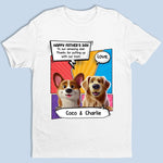 Dog Dad Of The Year - Dog Personalized Custom Unisex T-shirt, Premium T-shirt, Hoodie - Father's Day,  Gift For Dad, Dog Lovers