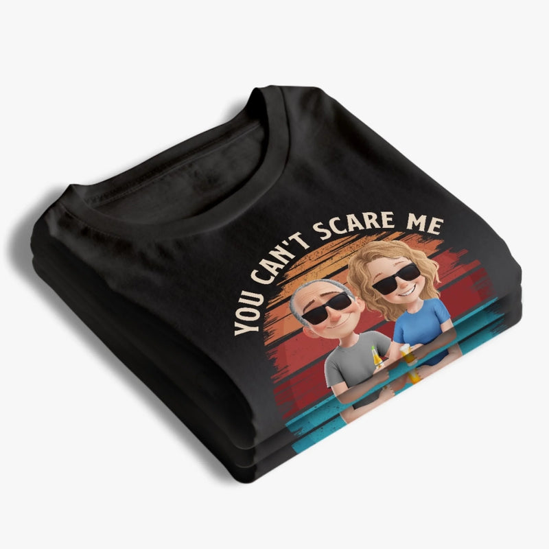 Nothing Scares Me, I Have A Daughter - Family Personalized Custom Unisex T-shirt, Premium T-shirt, Hoodie - Father's Day, Gift For Dad