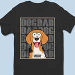Wag More, Bark Proud - Dog Personalized Custom Unisex T-shirt, Premium T-shirt, Hoodie - Father's Day, Gift For Pet Owners, Pet Lovers