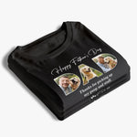 Custom Photo My Hero With A Leash - Dog Personalized Custom Unisex T-shirt, Premium T-shirt, Hoodie - Father's Day, Gift For Dad, Dog Lovers