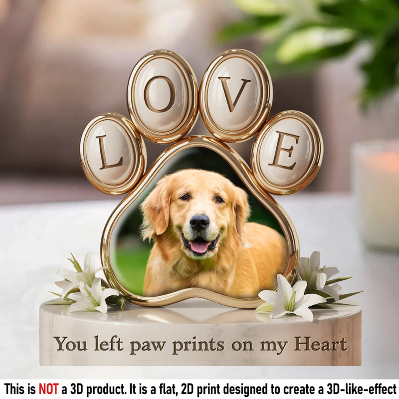 Custom Photo Still Feel Your Tail Wag In The Wind - Memorial Personalized Custom Acrylic Plaque Custom Shape - Sympathy Gift For Pet Owners, Pet Lovers