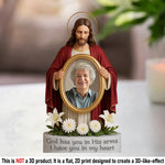 Custom Photo God Called You Home - Memorial Personalized Custom Acrylic Plaque Custom Shape - Sympathy Gift For Family