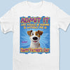 Whispers Of Love In Blue - Dog & Cat Personalized Custom Unisex T-shirt, Premium T-shirt, Hoodie - Father's Day,  Gift For Dad, Pet Owners, Pet Lovers