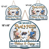 Patio Life Is Best Life - Couple Personalized Custom Shaped Home Decor Wood Sign - Gift For Husband Wife, Anniversary