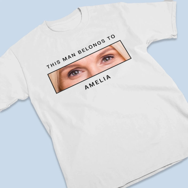 Custom Photo Taken By My Queen - Couple Personalized Custom Unisex T-shirt, Premium T-shirt, Hoodie - Gift For Husband Wife, Anniversary