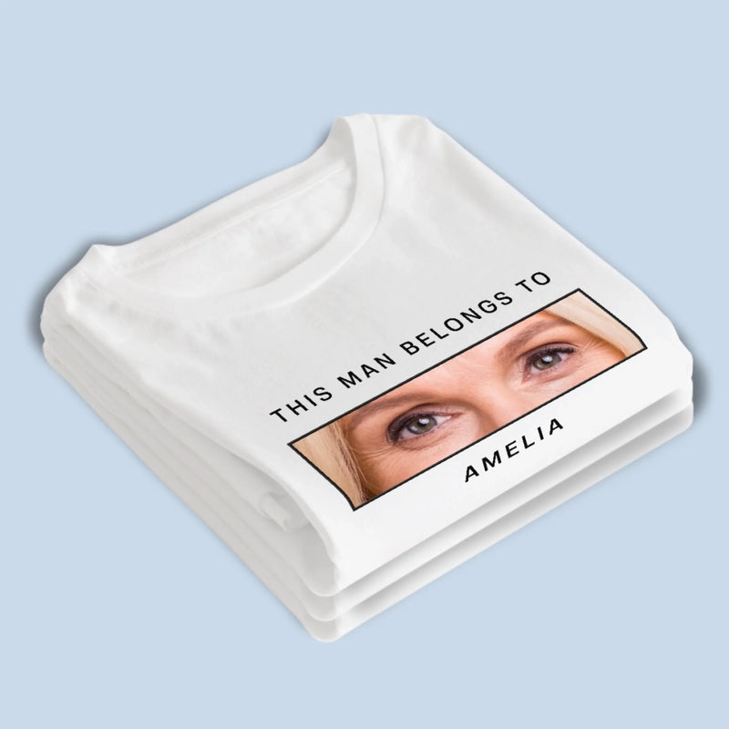 Custom Photo Taken By My Queen - Couple Personalized Custom Unisex T-shirt, Premium T-shirt, Hoodie - Gift For Husband Wife, Anniversary