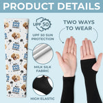 Custom Photo Best Dog Dad Ever - Dog & Cat Personalized Custom Tattoo Arm Sleeve - Summer Vacation Gift For Pet Owners, Pet Lovers