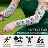 Custom Photo Best Dog Dad Ever - Dog & Cat Personalized Custom Tattoo Arm Sleeve - Summer Vacation Gift For Pet Owners, Pet Lovers