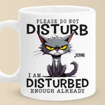 Cranky Cat Club - Friend Personalized Custom Mug - Gift For Cat Lovers, Coworkers, Best Friends