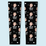Custom Photo Property Of My Wife - Couple  Personalized Custom Tattoo Arm Sleeve - Summer Vacation Gift For Husband Wife, Anniversary