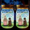 Until Our Paths Cross Again - Memorial Personalized Custom Solar Jar Lantern - Sympathy Gift For Pet Owners, Pet Lovers