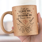 From Our First Kiss To Our Last Breath - Couple Personalized Custom Metallic Mug - Gift For Couple