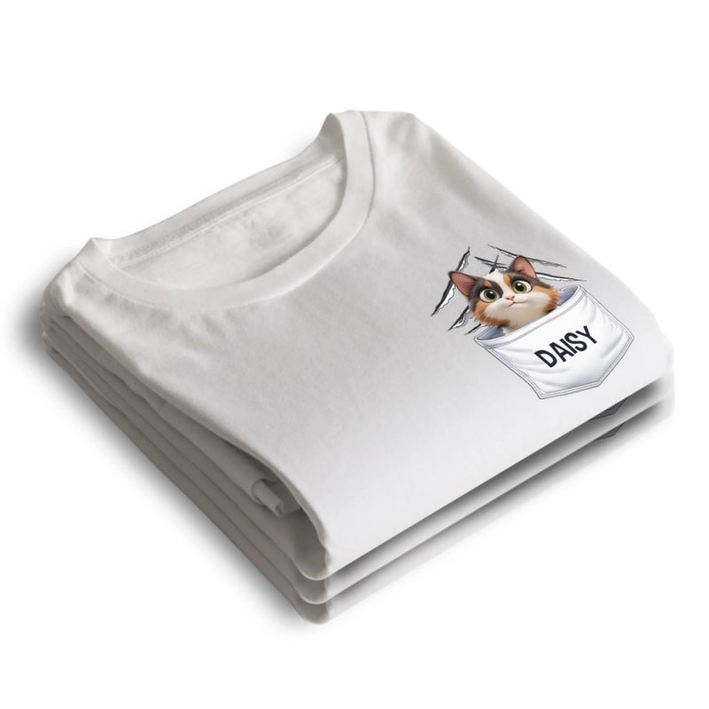 Furry Friend Inside - Cat Personalized Custom Unisex T-shirt, Hoodie, Sweatshirt - Gift For Pet Owners, Pet Lovers