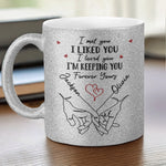 From Our First Kiss To Our Last Breath - Couple Personalized Custom Metallic Mug - Gift For Couple