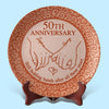 Our Love, Our Story - Couple Personalized Custom Ceramic Plate - Gift For Husband Wife, Anniversary