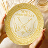 Our Love, Our Story - Couple Personalized Custom Ceramic Plate - Gift For Husband Wife, Anniversary