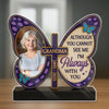 Custom Photo A Silent Tear, A Lasting Love - Memorial Personalized Custom Acrylic Plaque Custom Shape - Sympathy Gift For Family Members