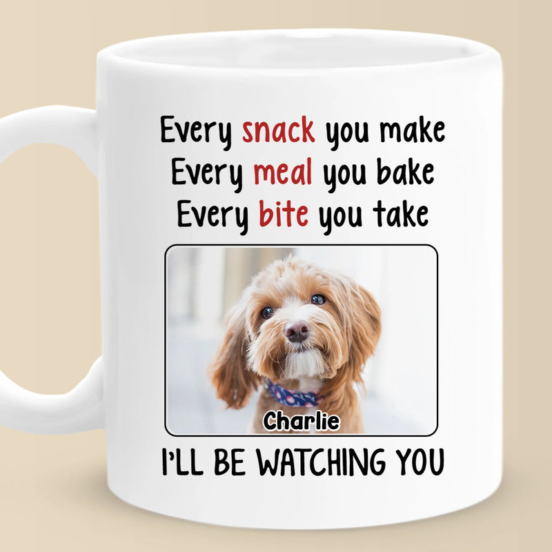 Custom Photo Love In Every Paw - Dog & Cat Personalized Custom Mug - Father's Day, Gift For Pet Owners, Pet Lovers