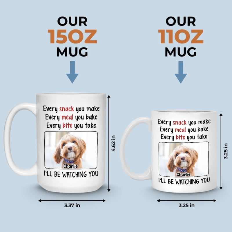 Custom Photo Love In Every Paw - Dog & Cat Personalized Custom Mug - Father's Day, Gift For Pet Owners, Pet Lovers