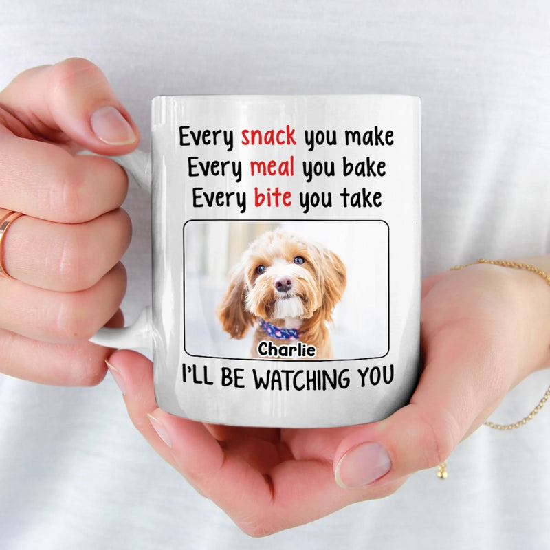 Custom Photo Love In Every Paw - Dog & Cat Personalized Custom Mug - Father's Day, Gift For Pet Owners, Pet Lovers