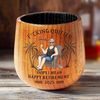 Retired And Loving It - Coworker Personalized Custom Wooden Whiskey Glass - Appreciation, Retirement Gift For Coworkers, Work Friends, Colleagues