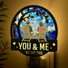 We Got This - Couple Personalized Custom Wood And Acrylic Night Light - Gift For Husband Wife, Anniversary