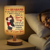 You Are My Always - Couple Personalized Custom Linen Bedside Table Lamp - Gift For Husband Wife, Anniversary