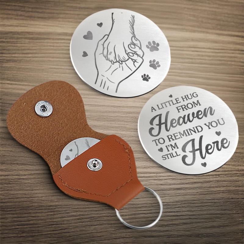 I'm With You, Always - Memorial Pocket Hug - Sympathy Gift For Pet Owners, Pet Lovers