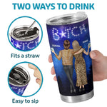 Custom Name Stars Aligned Birthday Gifts for Women - Personalized Tumbler