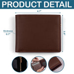 Holding On To Forever - Couple Personalized Custom Double-Sided Printed Leather Wallet - Gift For Husband Wife, Anniversary