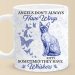 Some Angels Choose Fur Over Wings - Memorial Personalized Custom Mug - Sympathy Gift For Pet Owners, Pet Lovers