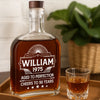 My Classic, My Love - Couple Personalized Custom Whiskey Bottle - Birthday, Anniversary Gift For Husband