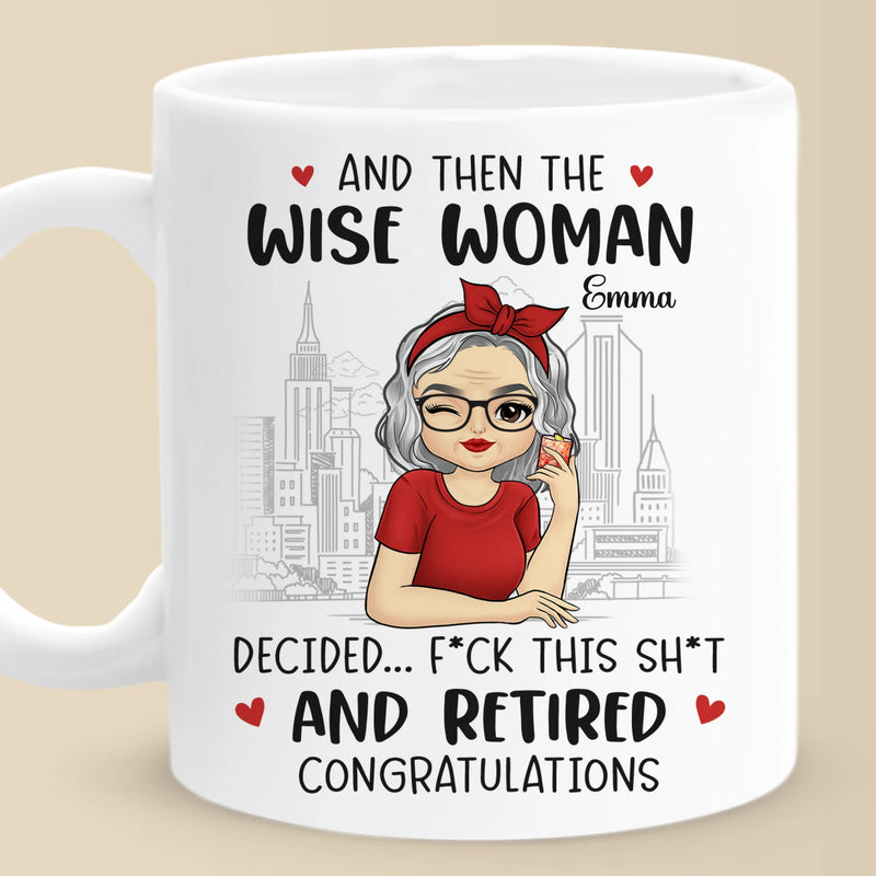 Cheers To A New Chapter - Coworker Personalized Custom Mug - Appreciation, Retirement Gift For Coworkers, Work Friends, Colleagues