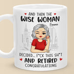 Cheers To A New Chapter - Coworker Personalized Custom Mug - Appreciation, Retirement Gift For Coworkers, Women - Work Friends, Colleagues