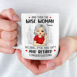 Cheers To A New Chapter - Coworker Personalized Custom Mug - Appreciation, Retirement Gift For Coworkers, Women - Work Friends, Colleagues