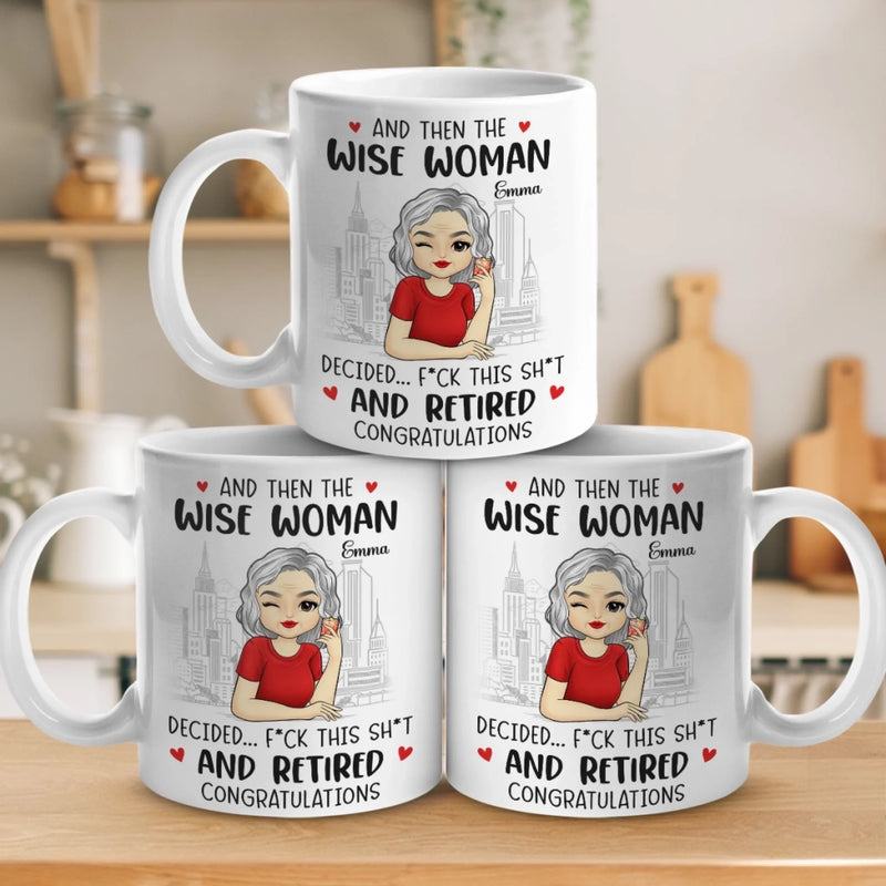 Cheers To A New Chapter - Coworker Personalized Custom Mug - Appreciation, Retirement Gift For Coworkers, Work Friends, Colleagues