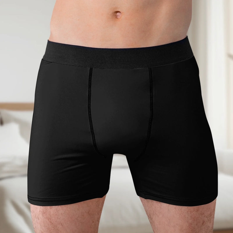 Officially Claimed By My Queen - Couple Personalized Custom Boxer Briefs, Men's Boxers - Gift For Husband Wife, Anniversary