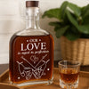 One Date, Countless Memories - Couple Personalized Custom Whiskey Bottle - Gift For Husband Wife, Anniversary