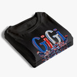 Proud Gigi Vibes - Family Personalized Custom Unisex T-shirt, Premium T-shirt, Hoodie - 4th Of July, Gift For Grandma, Mom