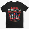 Red White Boom - Family Personalized Custom Unisex T-shirt, Premium T-shirt, Hoodie - 4th Of July, Gift For Dad, Grandpa