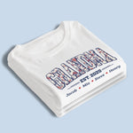 Best Nana Ever - Family Personalized Custom Unisex T-shirt, Premium T-shirt, Hoodie - 4th Of July, Gift For Grandma