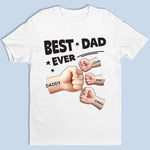 Best Dad In The Galaxy - Family Personalized Custom Unisex T-shirt, Premium T-shirt, Hoodie -  Father's Day, Gift For Dad, Grandpa