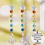 Forever In My Heart - Memorial Personalized Custom Rainbow Bridge Suncatcher - Sympathy Gift For Pet Owners, Pet Lovers