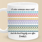 Custom Hidden Message Mug - Personalized Funny Gifts For Best Friends, Family, Coworker, Work Bestie - Slay The Day