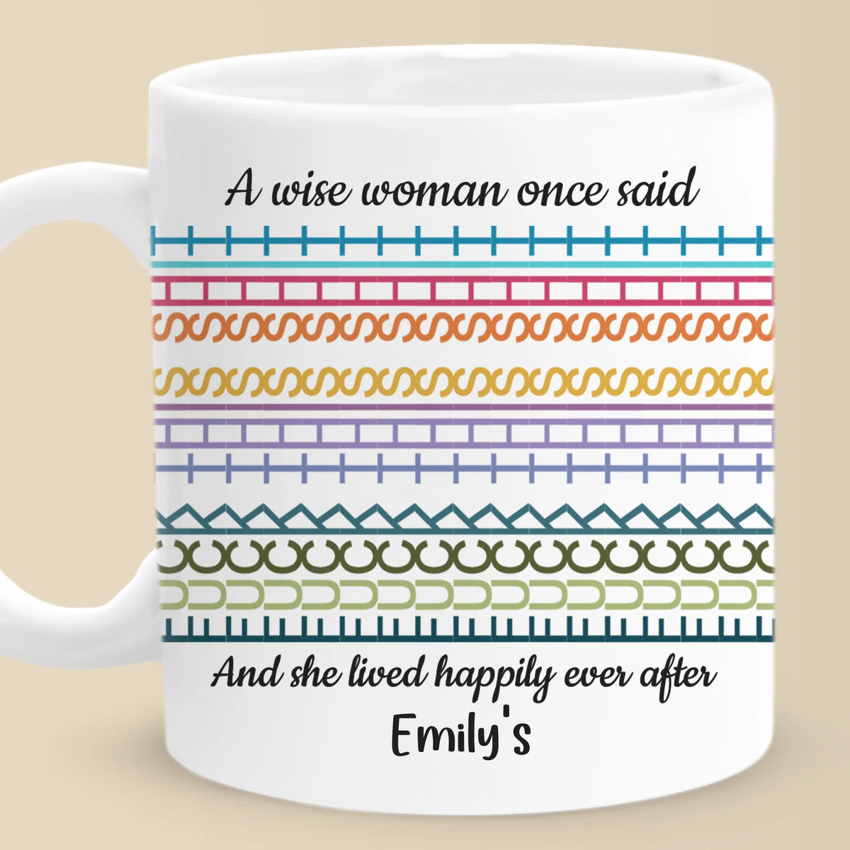 Custom Hidden Message Mug - Personalized Funny Gifts For Best Friends, Family, Coworker, Work Bestie - Slay The Day