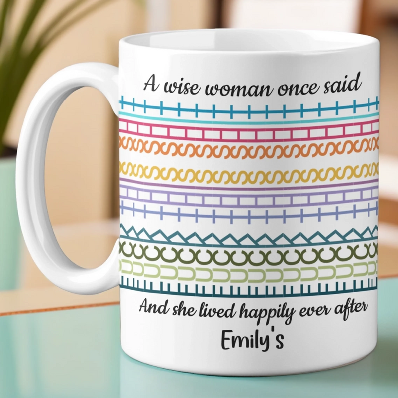 Custom Hidden Message Mug - Personalized Funny Gifts For Best Friends, Family, Coworker, Work Bestie - Slay The Day